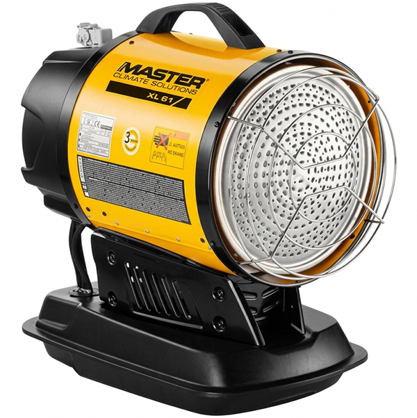 Master Riscaldatore d'Aria a Infrarossi a Gasolio Potenza 17KW MOD. XL 61 - MASTER - Immagine 2